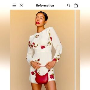 Reformation Lanken Mini Dress